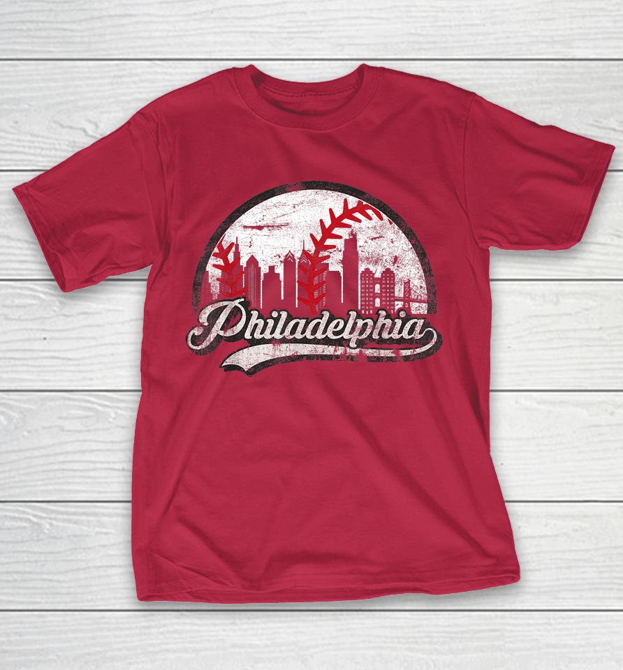 Vintage Distressed Philly Baseball Lovers Baseball Fans 2022 Shirts
