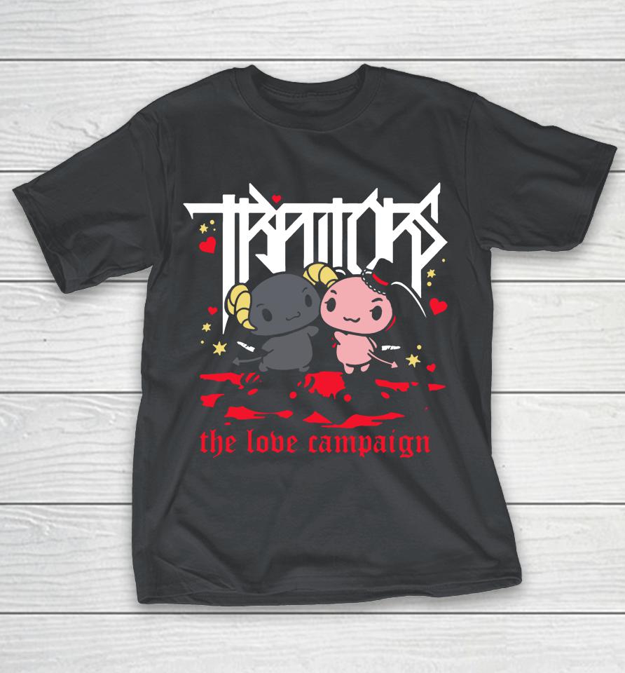 Rising Merch Traitors The Love Campaign Shirts WoopyTee