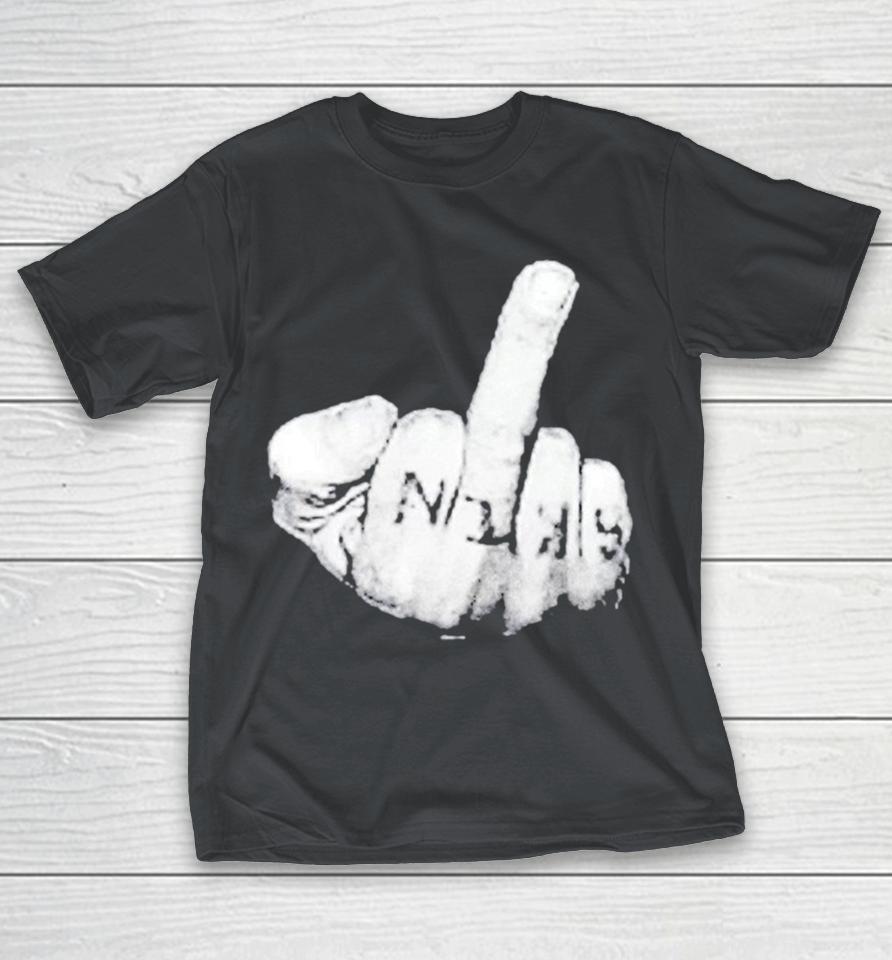 Ritchie Bruiser Support To Fight Cancer Middle Finger Shirts