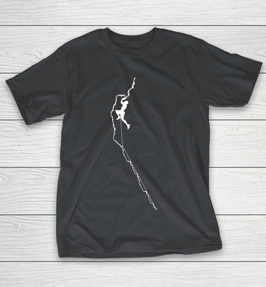 Rock Mountain Climber Bouldering Climbing Shirts