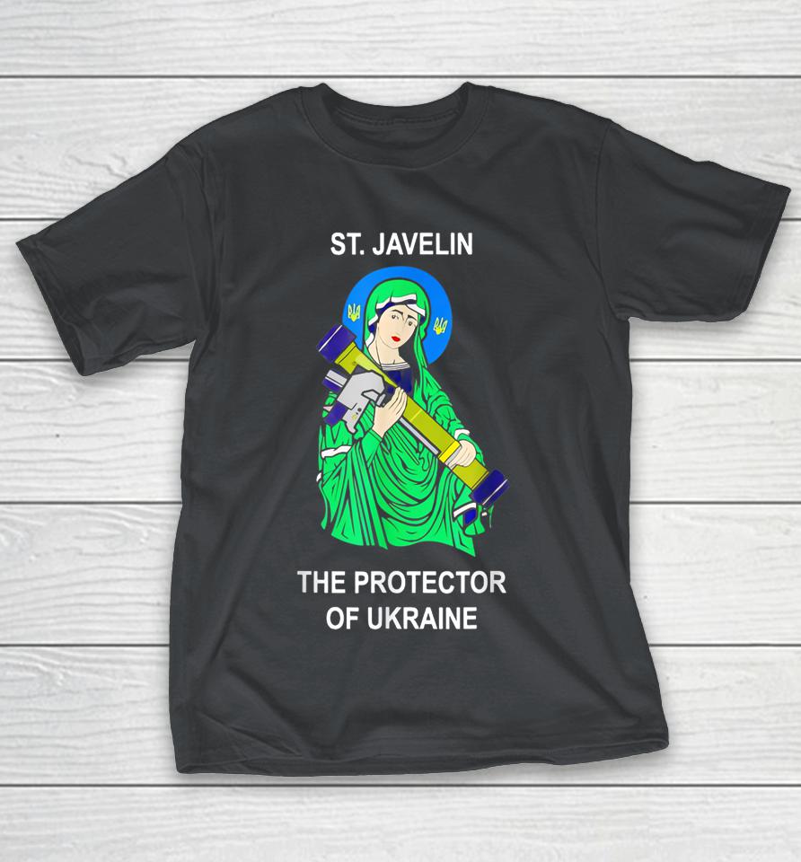 Saint Javelin Protector of Ukraine Support Shirts
