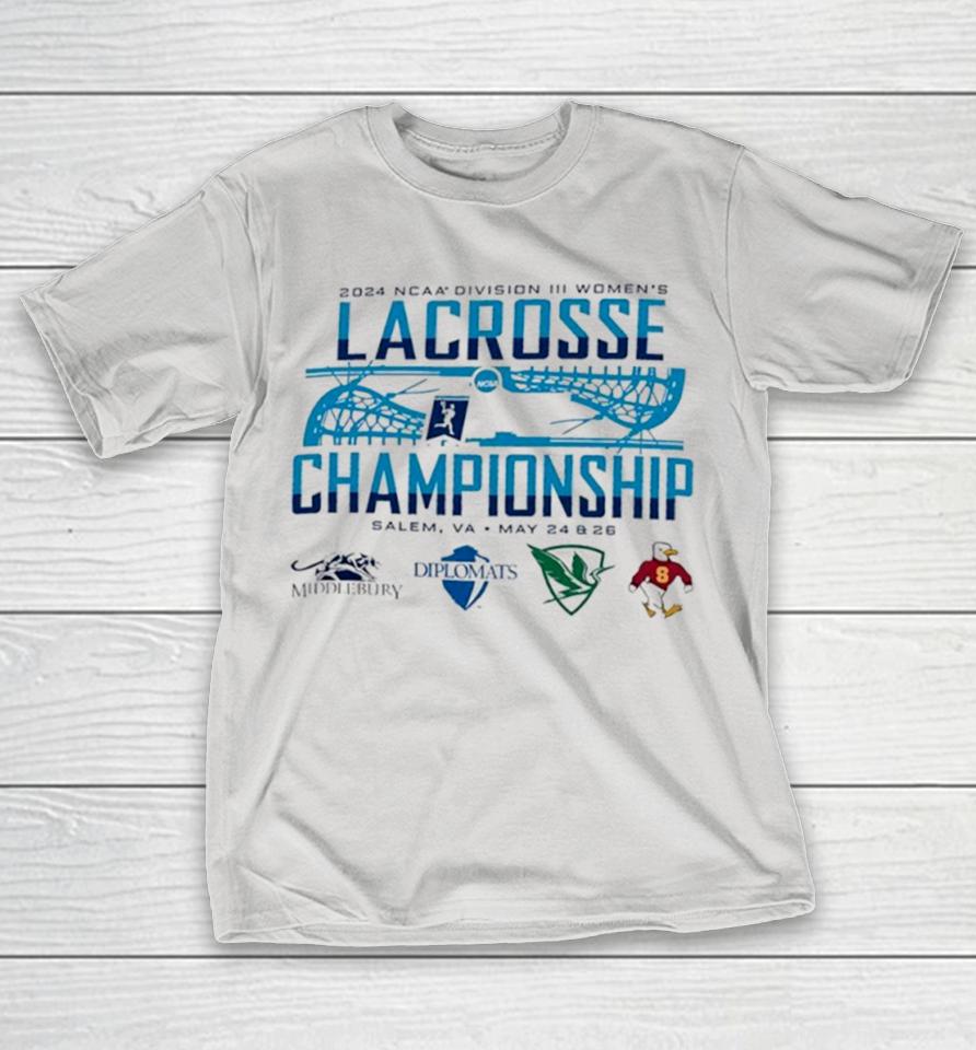 Salem, Va 2024 Ncaa Division Iii Women’s Lacrosse Championship Shirts