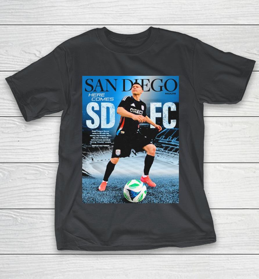 San Diego FC Chucky Magazine Here Comes Shirts