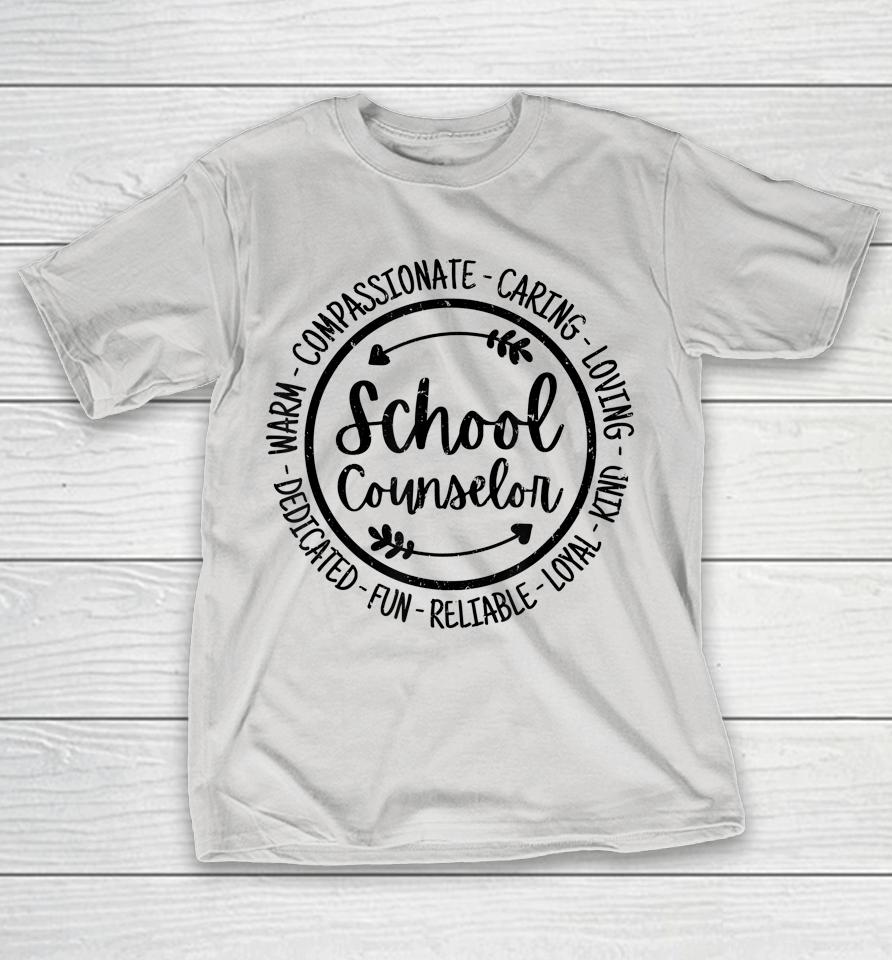 School Counselor Guidance Counselor Vintage Shirts