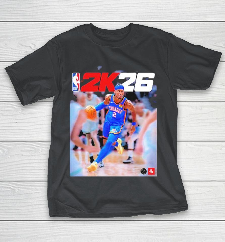Shai Gilgeous-Alexander NBA 2K26 Oklahoma City Thunder Shirts