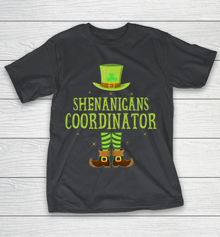 Shenanigans Coordinator Teacher Matching St Patrick's Day Shirts