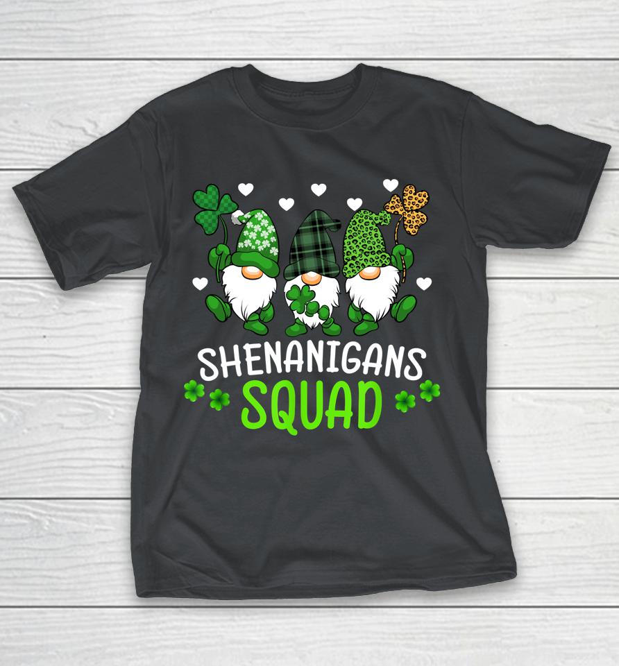 Shenanigans Squad Gnomes St Patrick's Day Shirts