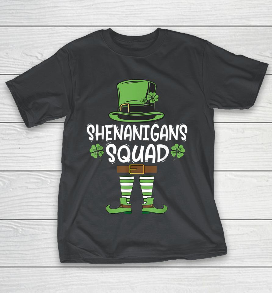 Shenanigans Squad Irish Saint Patrick's Day Shirts