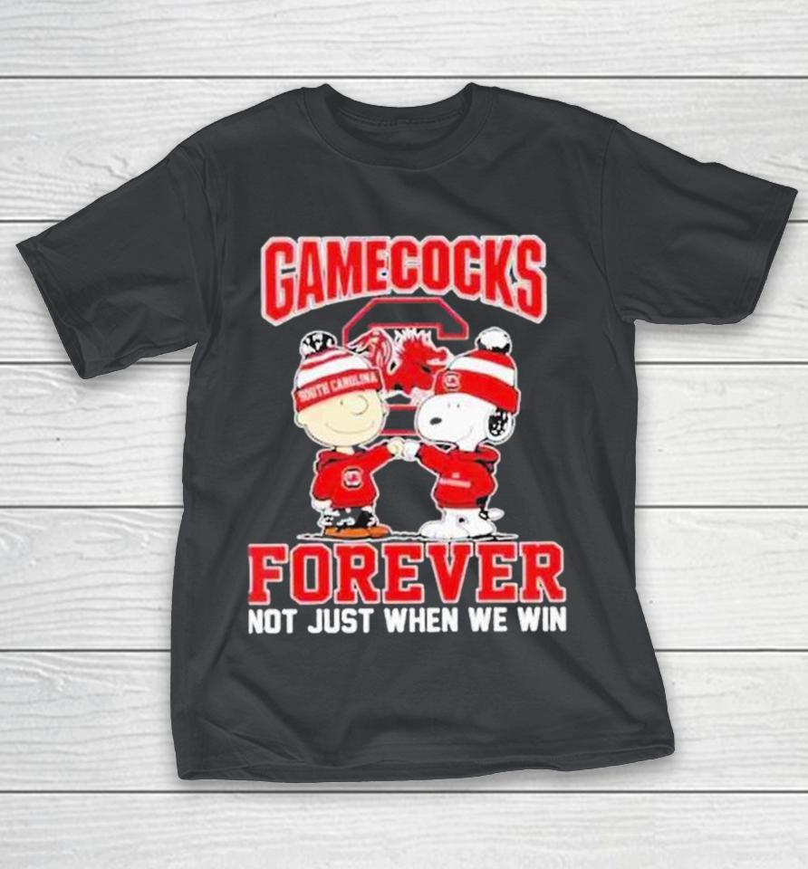 Snoopy And Charlie Brown South Carolina Gamecocks SEC Women’s Basketball Champions 2025 Shirts