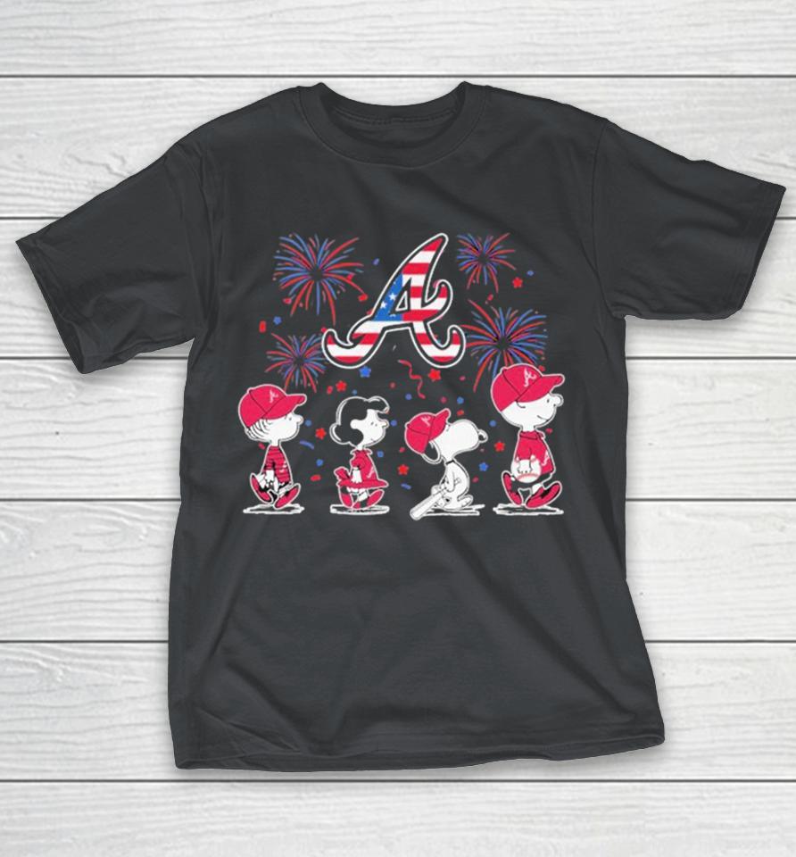 Snoopy The Peanuts Alabama Crimson Tide American 4th Of July Shirts