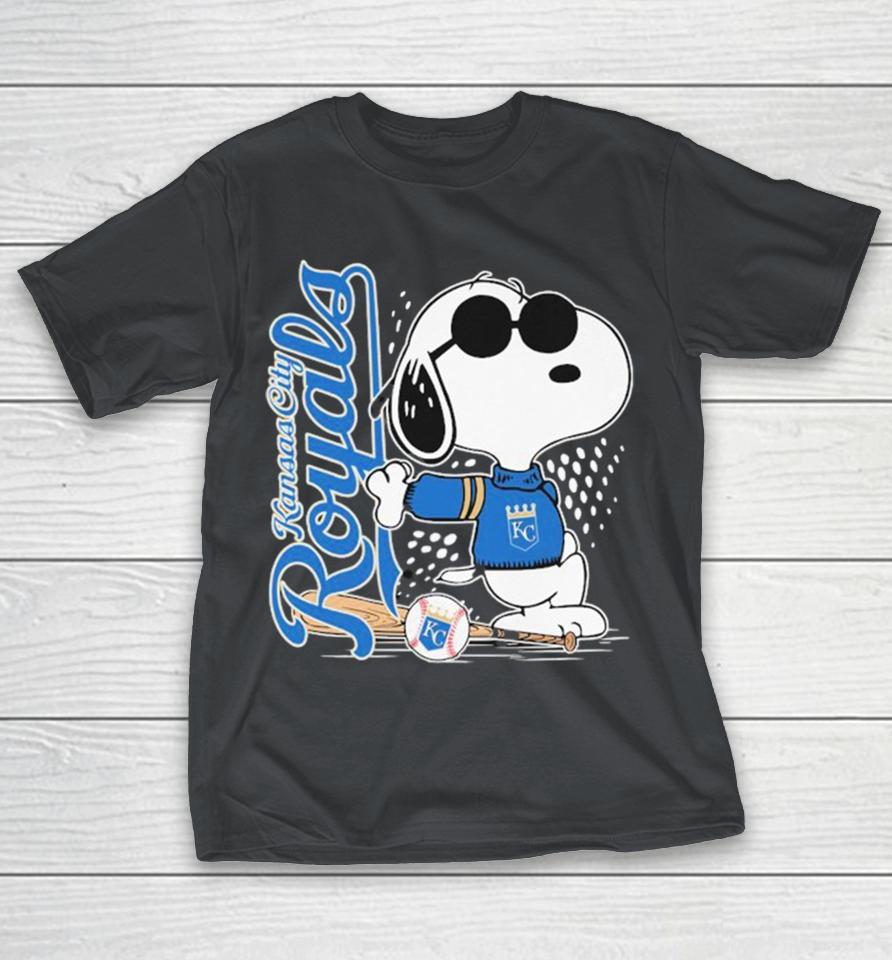 Snoopy The Peanuts Fan Kansas City Royals Shirts
