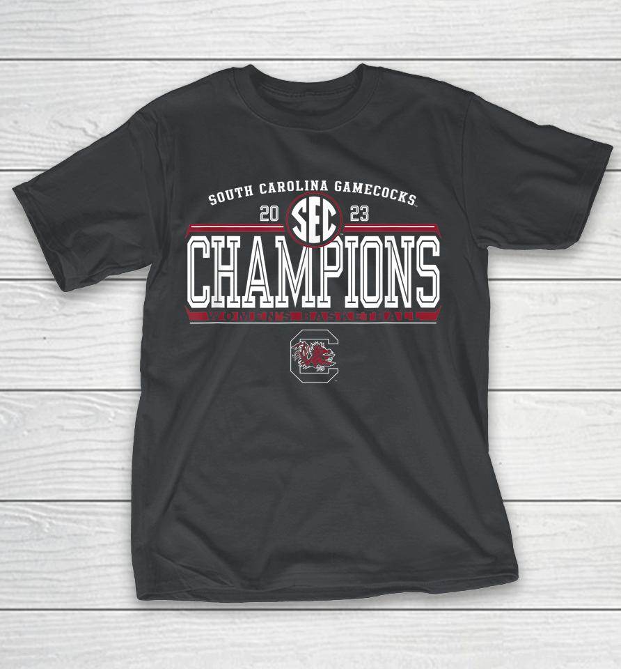 South Carolina Gamecocks SEC Champs Womens Basketball 2023 Shirts WoopyTee