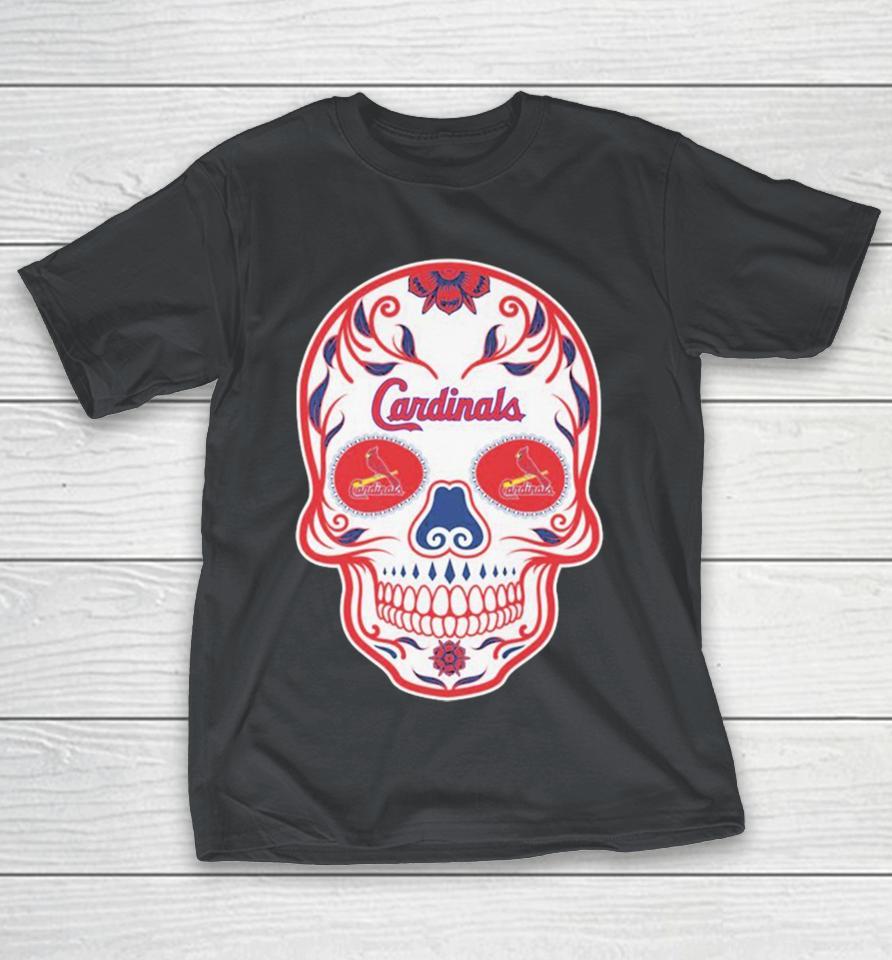 St Louis Cardinals Sugar Skull Shirts