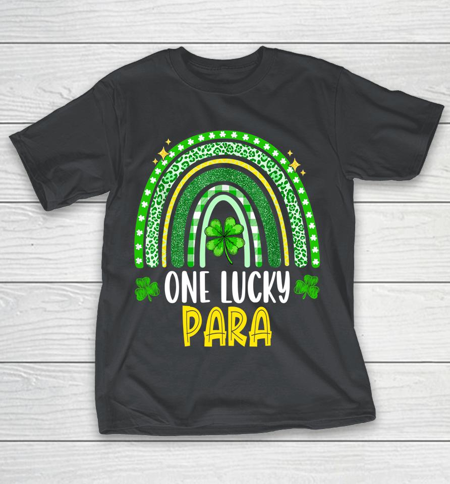 St Patrick's Day One Lucky Para Shirts