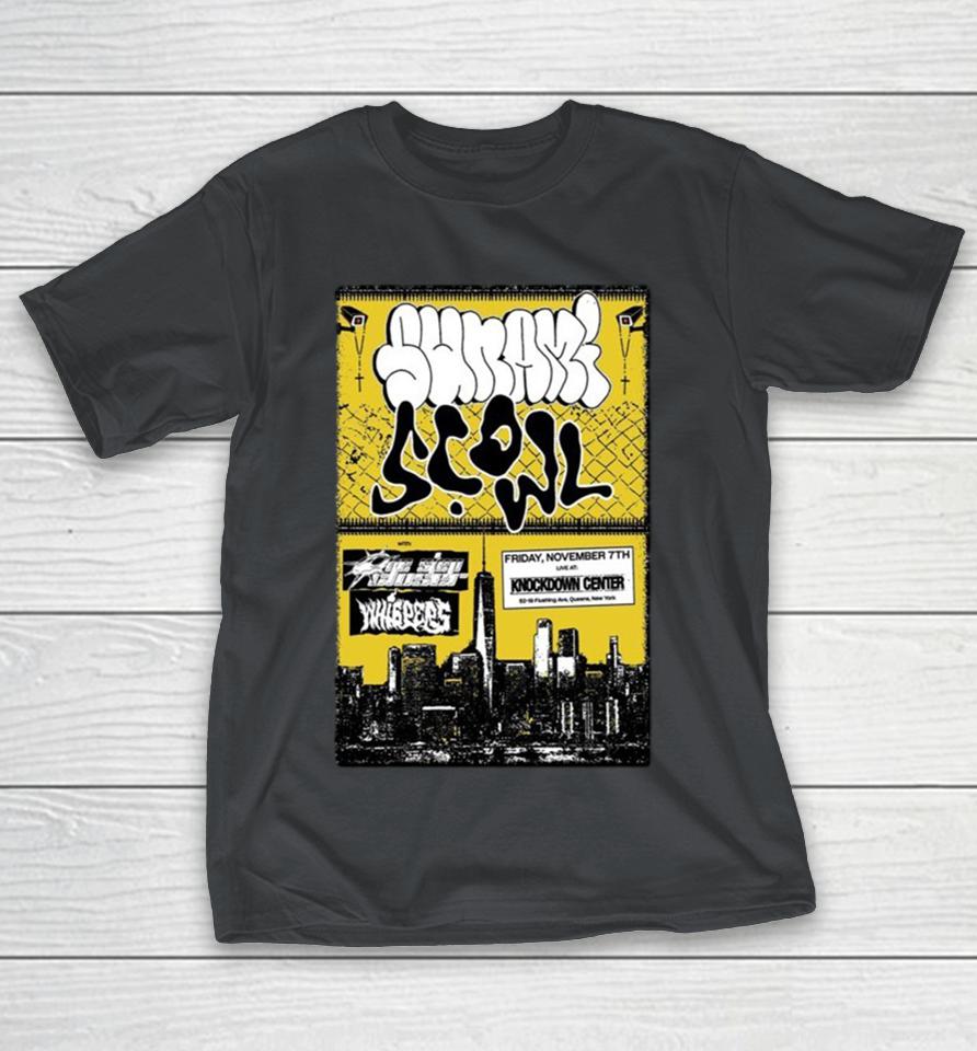 Sunami X Scowl Queens New York November 7 2025 Shirts