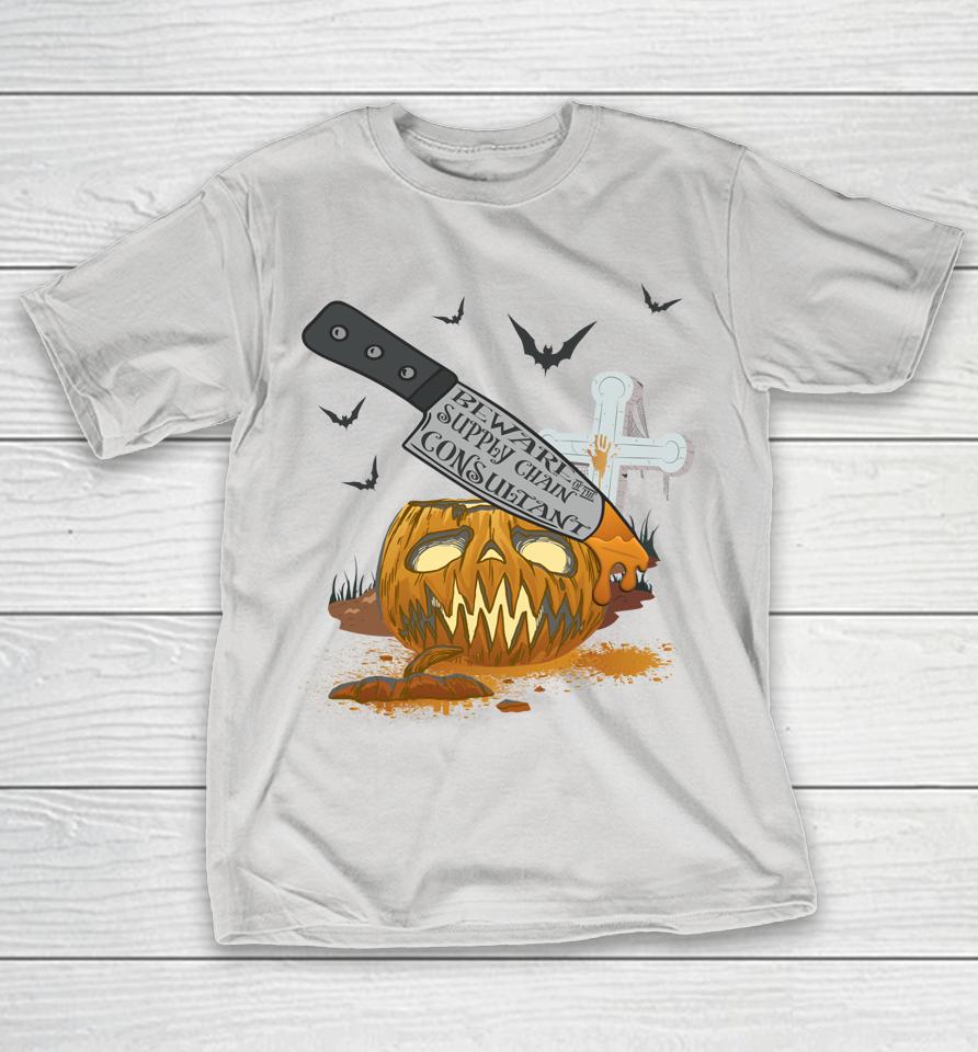 Supply Chain Consultant Funny Halloween Party Shirts WoopyTee