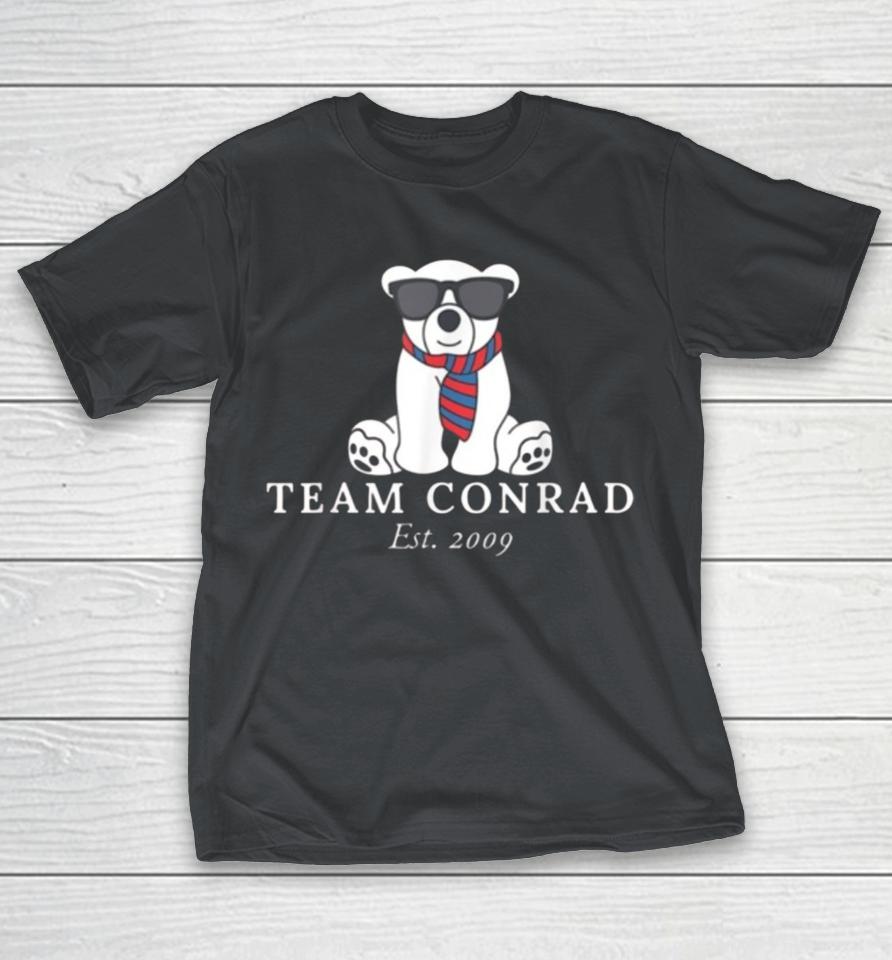 Team Conrad Junior Mint Bear Est 2009 Shirts