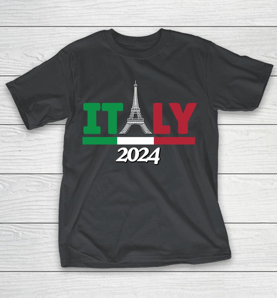 Team Italy 2024 Shirt Paris Sport Games Shirts