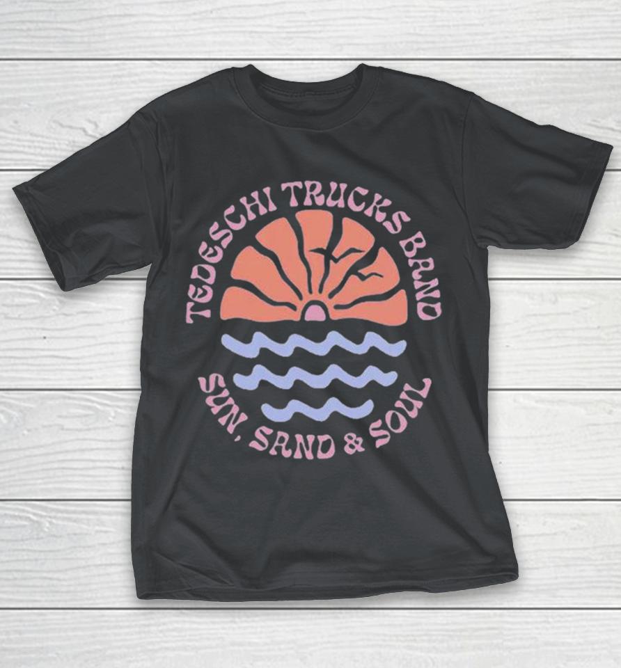 Tedeschi Trucks Band Sun Sand And Soul Waves Shirts