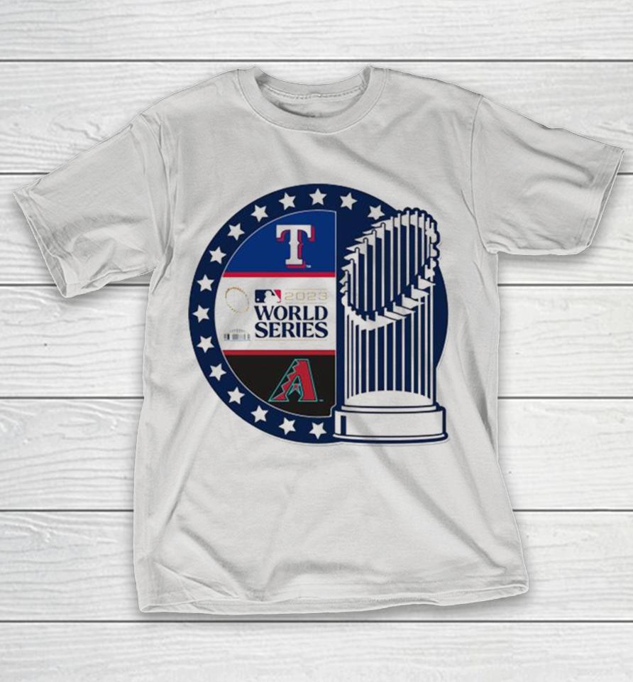 Texas Rangers vs. Arizona Diamondbacks 2023 World Series Collector’s Shirts