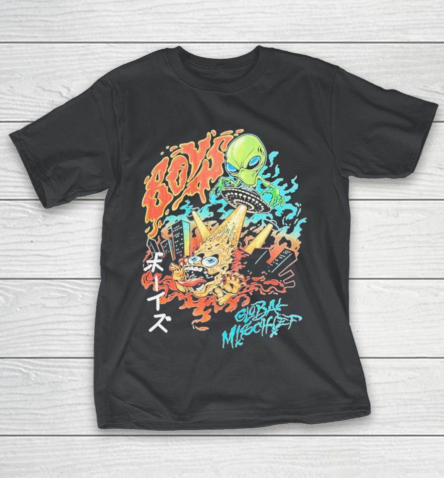 The Boys Global Mischief Alien UFO Shirts