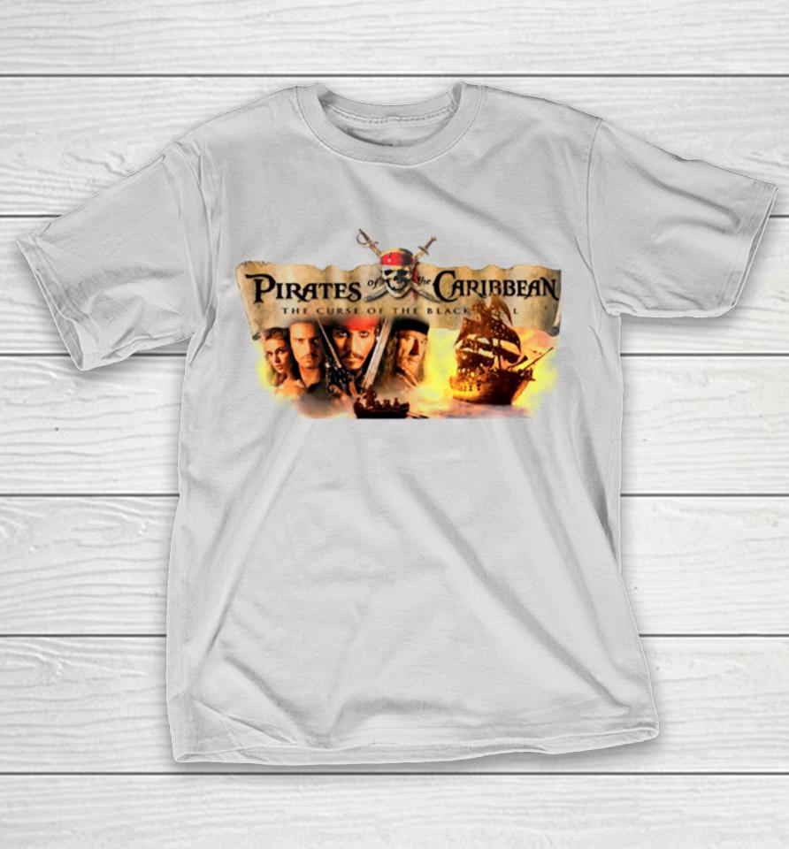 The Curse Of The Black Pearl Pirates Of The Caribbean Shirts