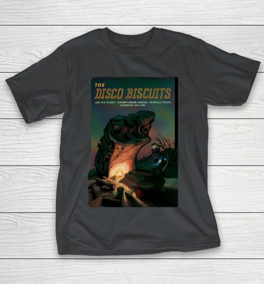 The Disco Biscuits Camp Home Again On June 18-19 2025 In Woodstock NY Tour Shirts