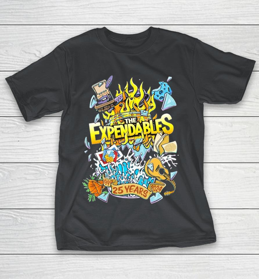 The Expendables 25 Years 1999 2024 Jar Shirts