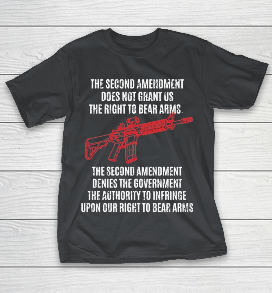 The Second Amendment Does Not Grant Us The Right To BearShirts
