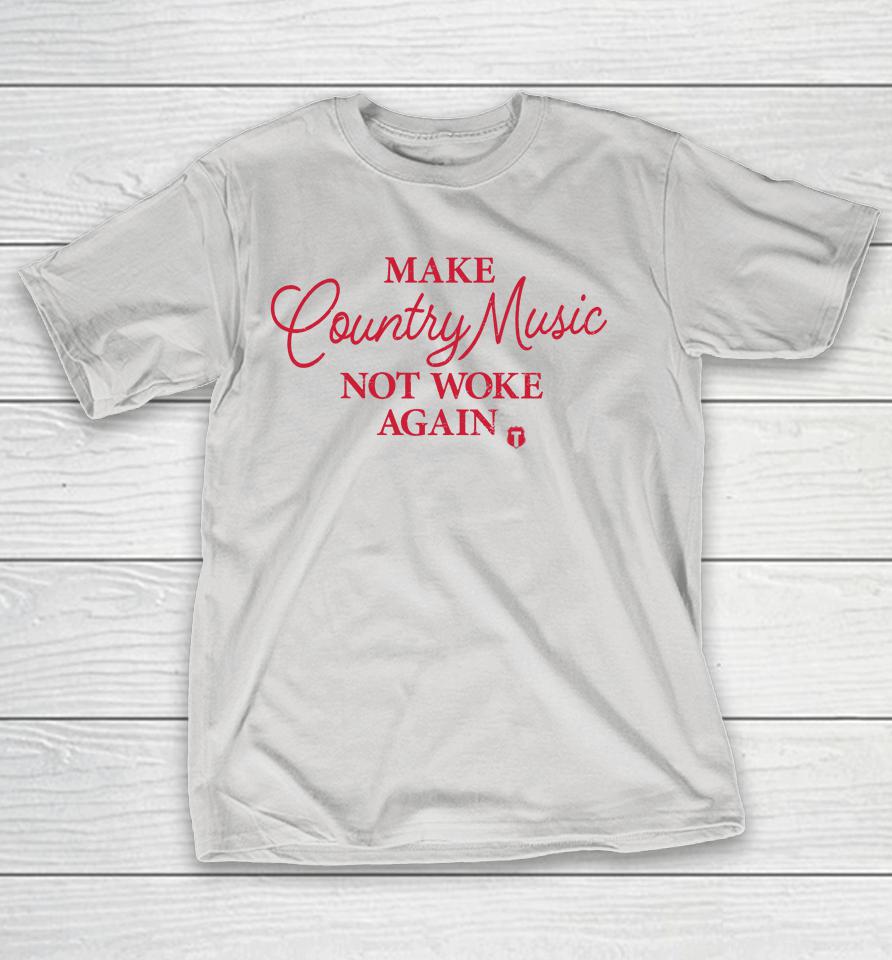 Theofficertatum Store Make Country Music Not Woke Again Shirts