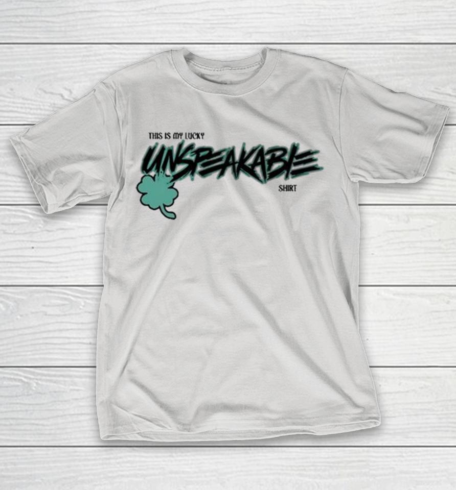 This Is My Lucky Unspeakable Shirts