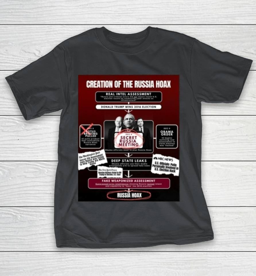 Trump Creation Of The Russia Hoax Shirts