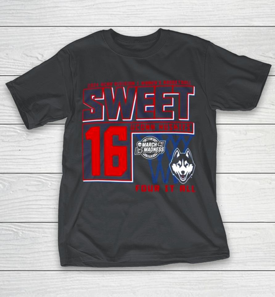 Uconn Huskies 2024 NCAA Division I Women’s Basketball Sweet 16 Four It
