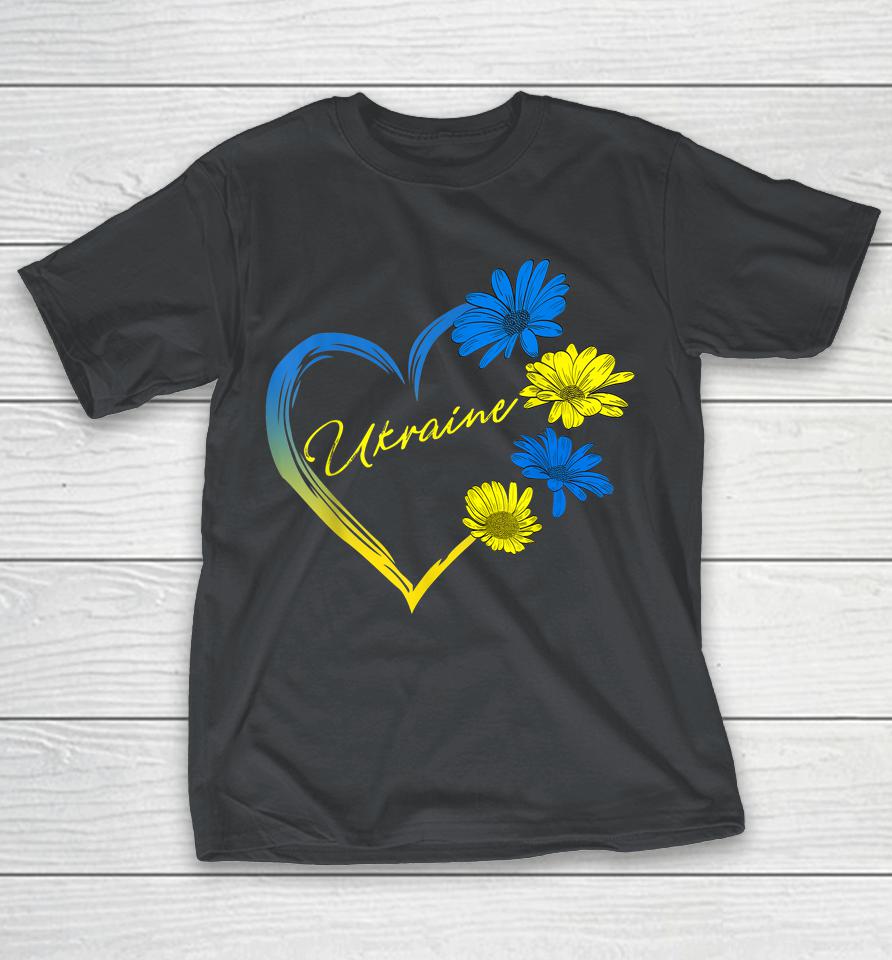 Ukraine Flag Sunflower Vintage Ukraine Shirts