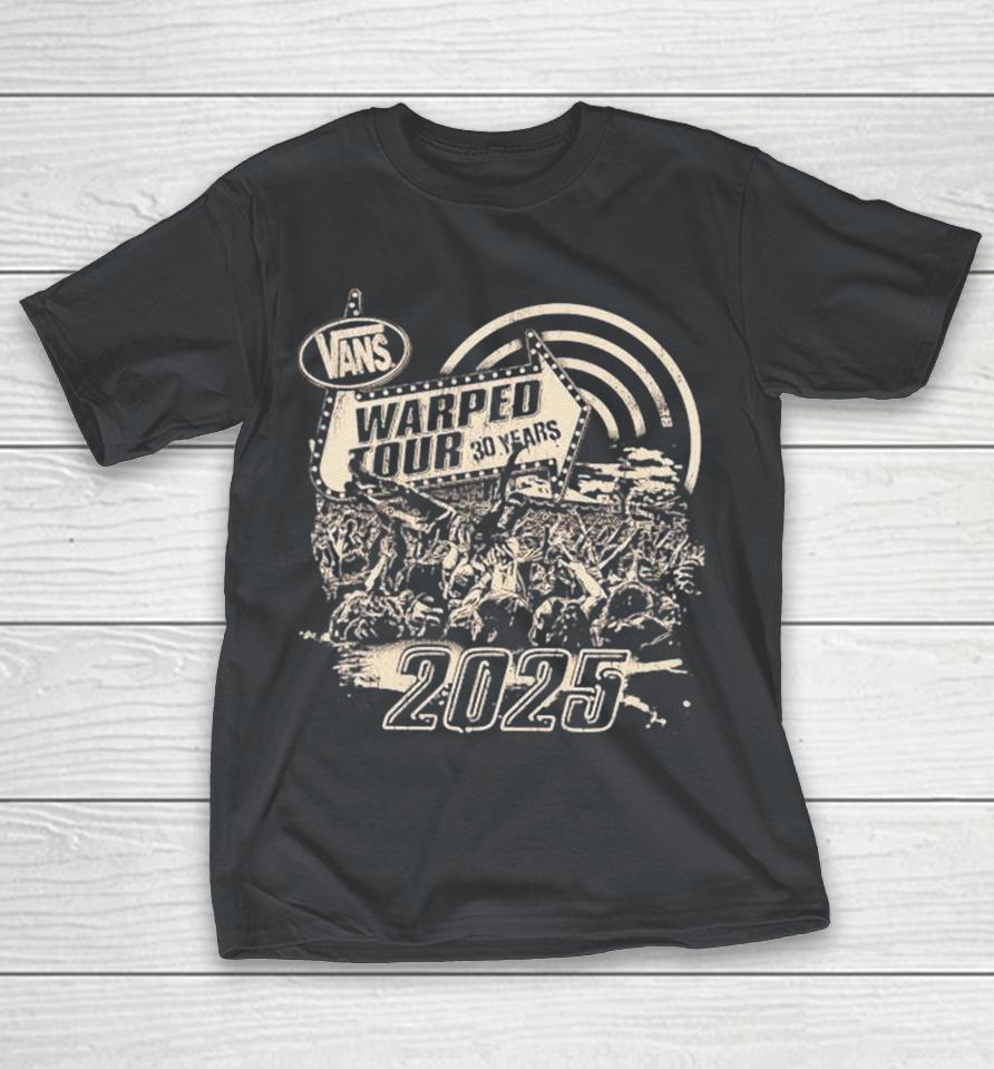 Vans Warped Tour 2025 30 Years Crowd Surf Shirts