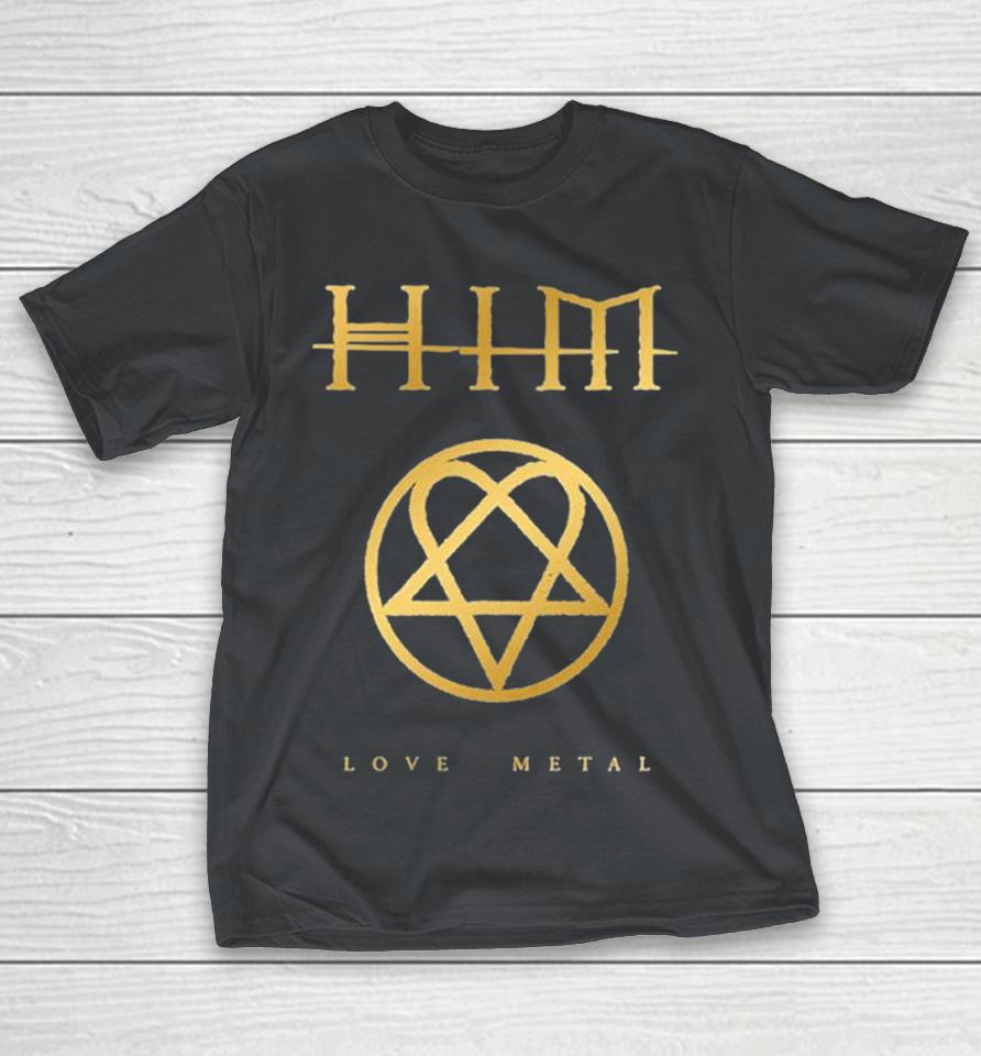 Ville Valo Heartagram HIM Love Metal Shirts