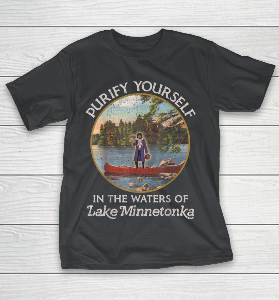 Vintage Purify Yourself In The Waters Of Lake Shirts WoopyTee
