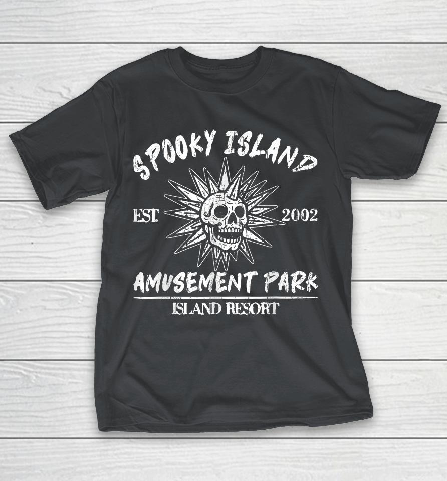Vintage Spooky Island Est 2002 Amusement Park Island Shirts