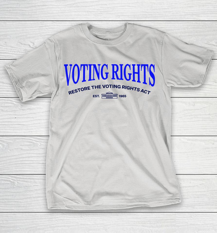 Voting Rights Restore The Voting Rights Act Shirts WoopyTee