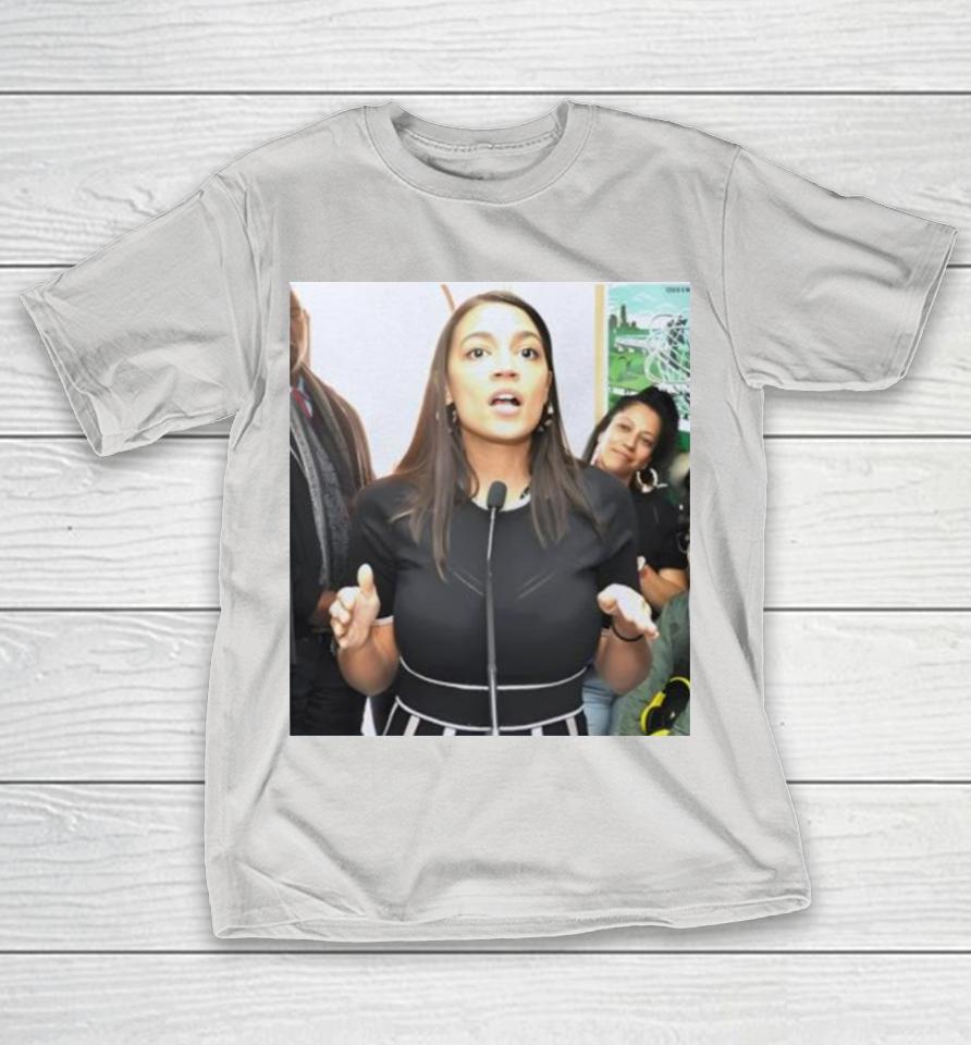 AOC Alexandria Ocasio-Cortez see through Shirts