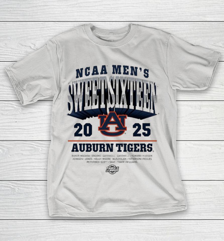Auburn Tigers 2025 NCAA Men’s Basketball Sweet Sixteen March Madness Shirts
