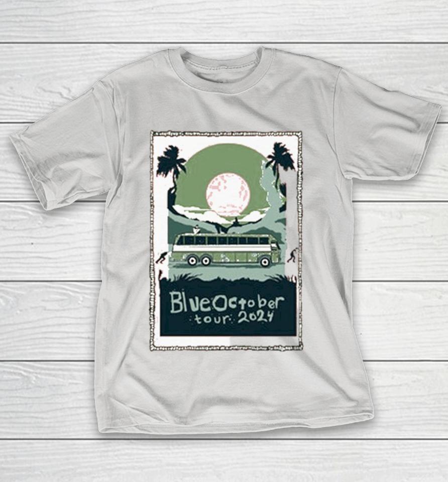 Blue October Bus Summer 2024 Tour Shirts