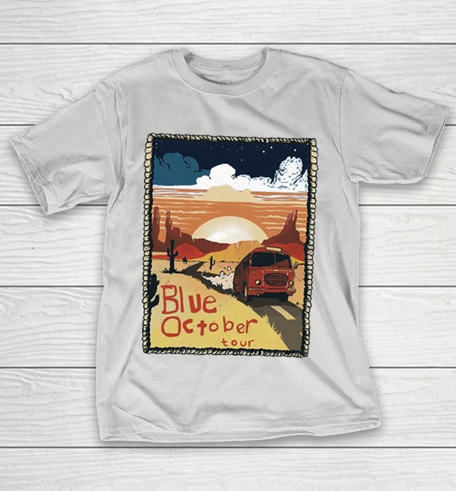 Blue October Desert Tourbus Tour Shirts