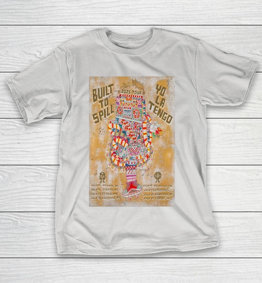 Built To Spill Yo La Tengo July 12 2025 St, Louis, MO Shirts