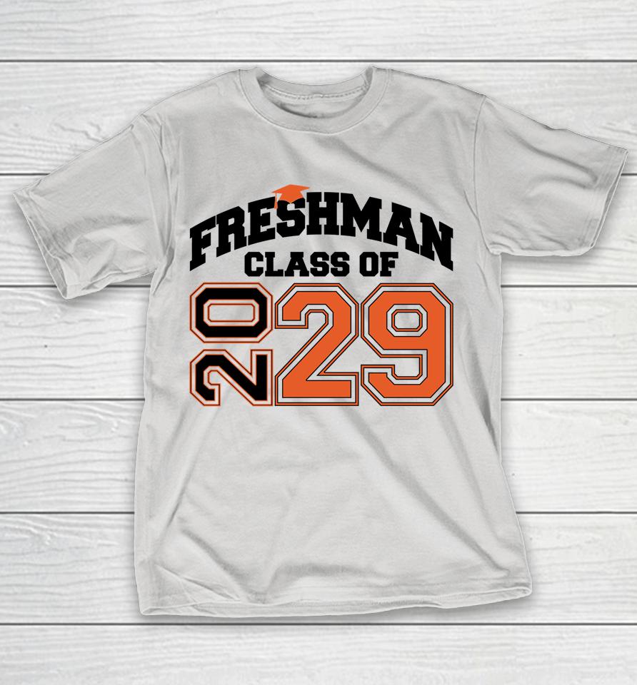 Class of 2029 Freshman High School Back To School Shirts