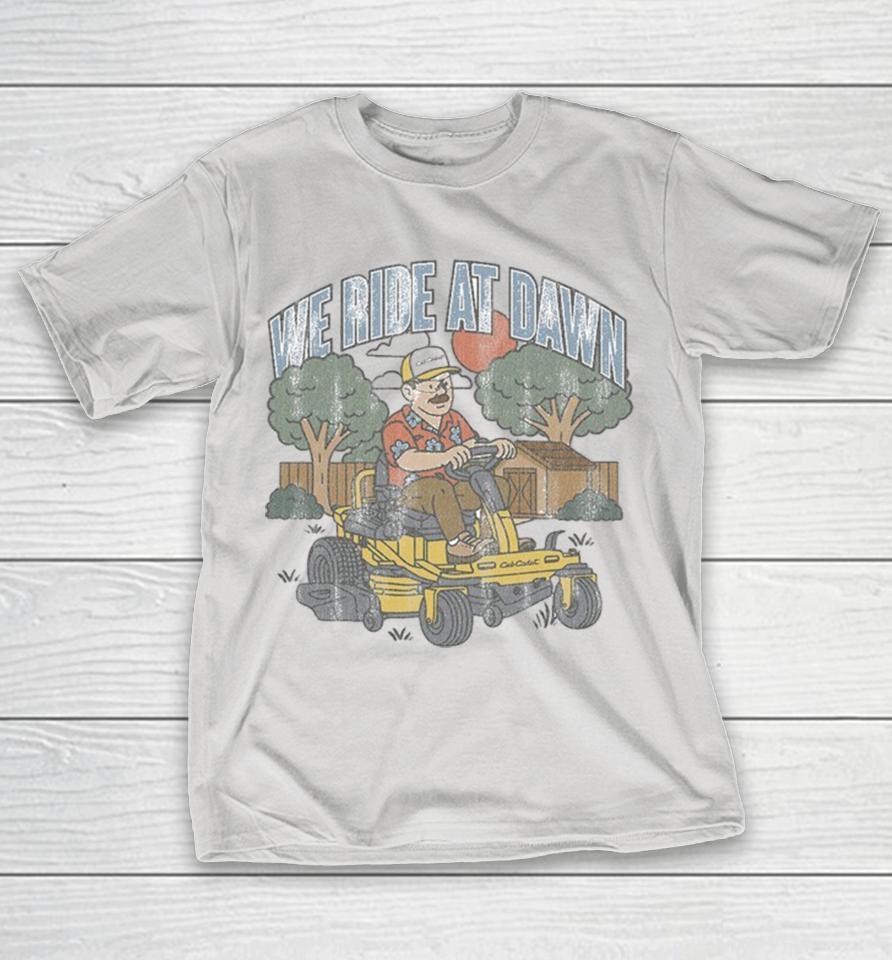 Cub Cadet x Middle Class Fancy We Ride At Dawn Driver Shirts