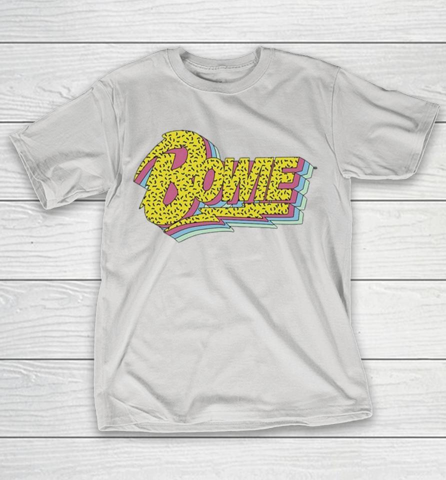 David Bowie 90s Logo Shirts