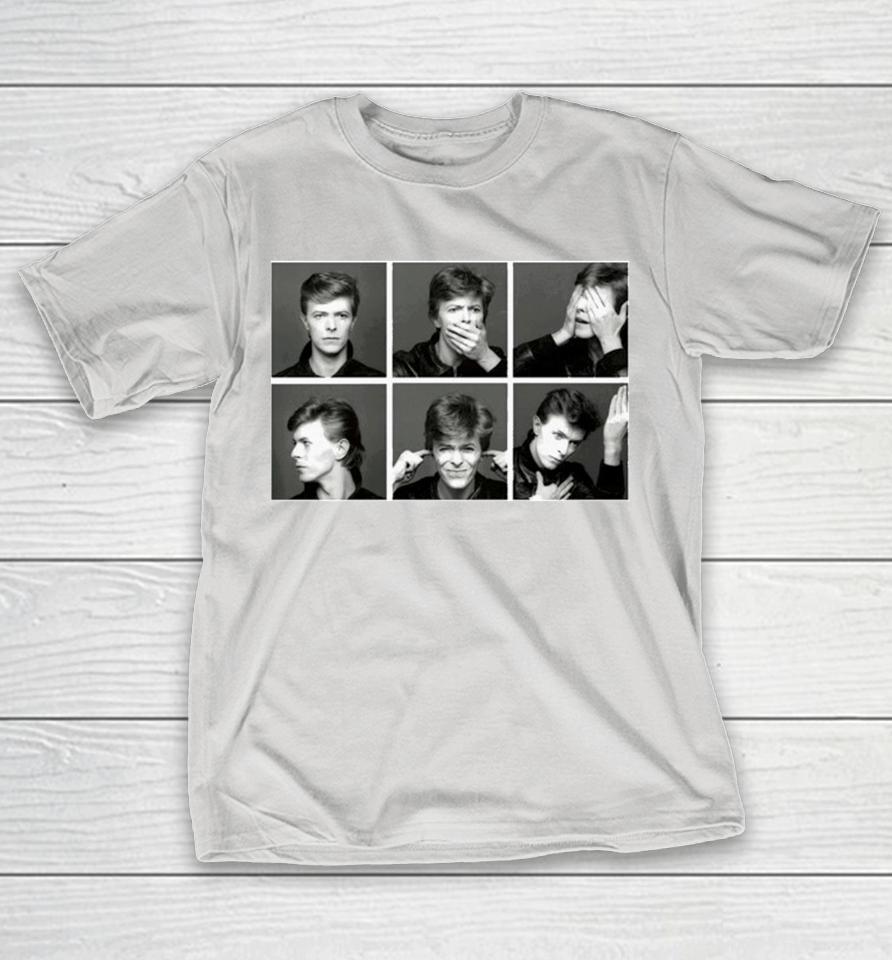 David Bowie Photo Collage Shirts