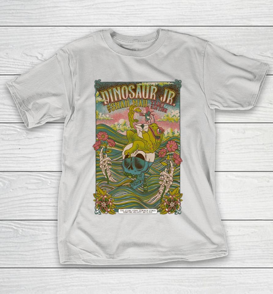 Dinosaur Jr. And Snail Mall With Easy Action The Stone Pony Summer Stage 2025 Asbury Park, NJ Shirts