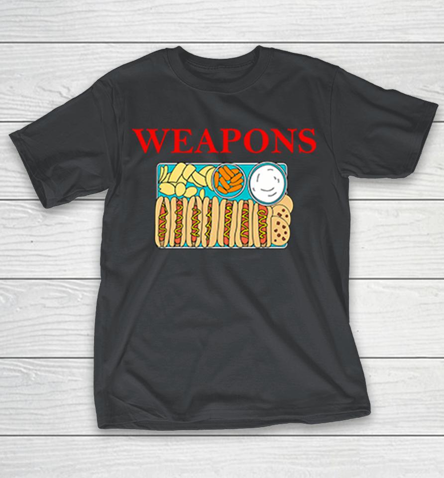 Weapons Snack Shirts